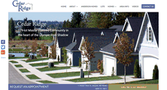 Desktop Screenshot of cedarridge-sequim.com